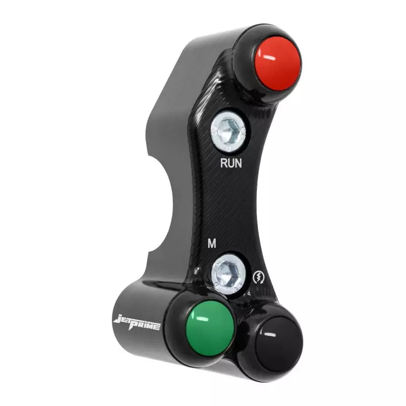 Jetprime - Right Road Switch for BMW S1000 RR 15-22 (Aligned Holes)(JP PLD 008)