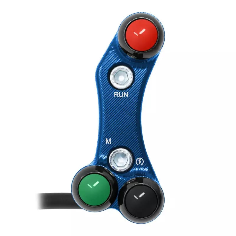 Jetprime - Right Street Switch for Yamaha YZF-R6 (Aligned Holes)