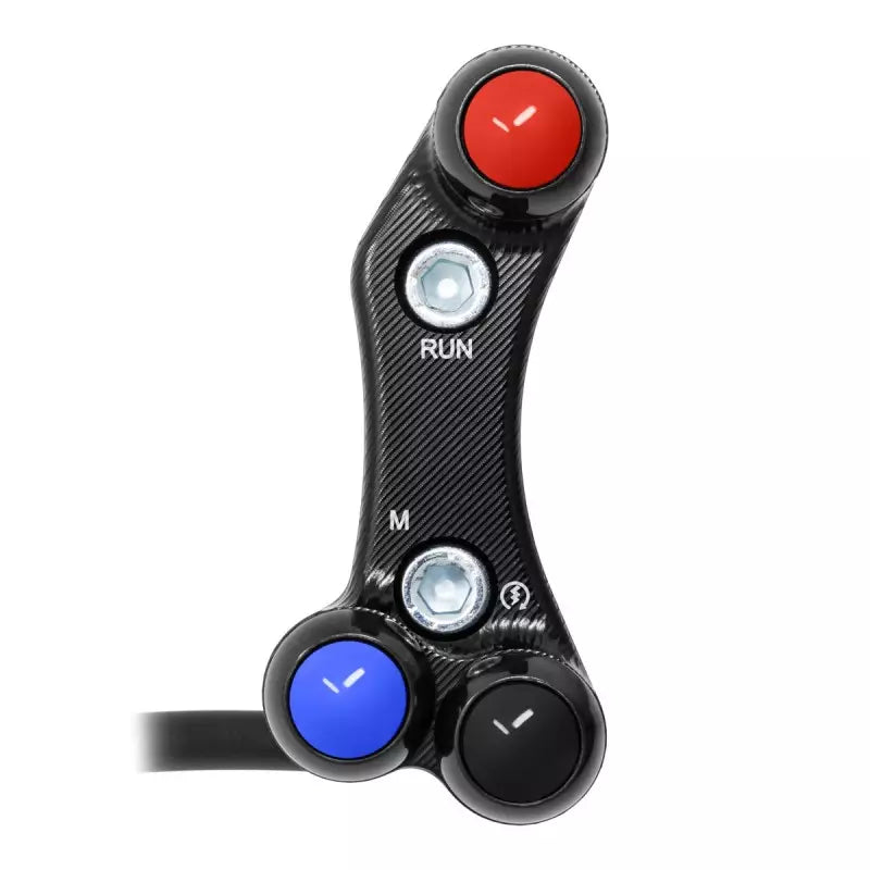 Jetprime - Right Superbike switch panel for BMW M/S 1000 RR (Aligned holes)(JP SPD 038M)
