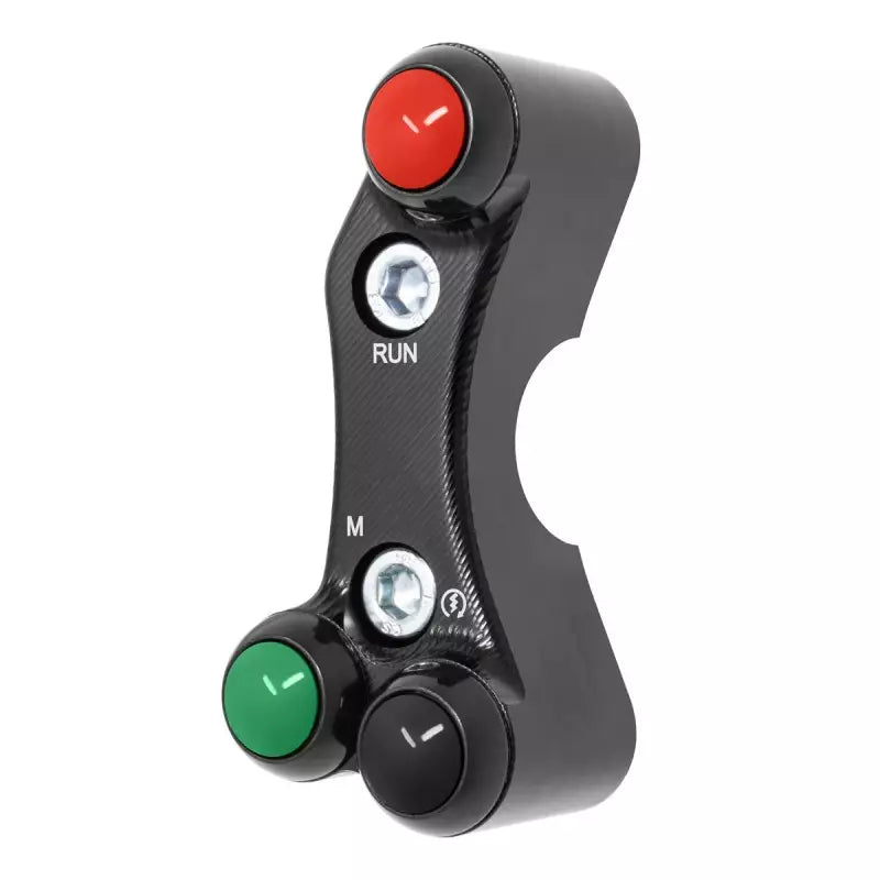 Jetprime - Right Superbike Switch Panel for BMW S1000 RR 15-18 (aligned Holes)(JP SPD 008)