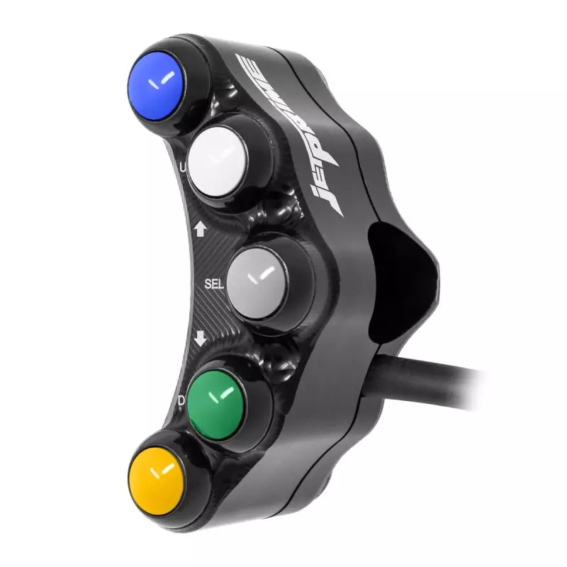 Jetprime - Left Sport Button Panel for I2M Chrome PRO 2 Dashboard (BMW)(JP SPS 003)